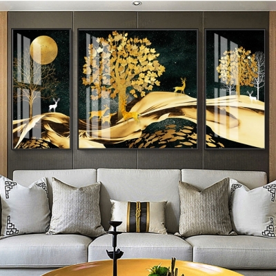 Tranh gạch 3d phong thủy tài lộc - LDV654