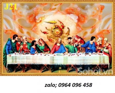 Tranh gạch 3d ốp tường tranh thiên chúa - LFV5