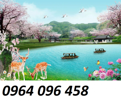 Tranh gạch 3d ốp tường phòng khách - 65QXN