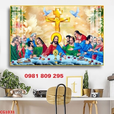 Tranh 3d công giáo , gạch tranh 12 tông đồ
