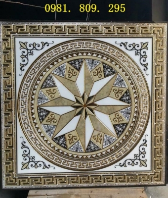 Thảm gạch trang trí cầu thang 80x80cm