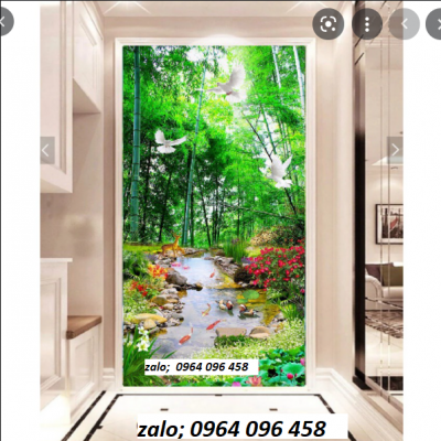 Gạch tranh 3d khổ dọc - 421SM