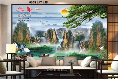 Tranh gạch men - tranh phong cảnh