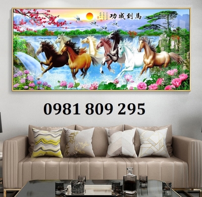 Tranh gạch ngựa 3d