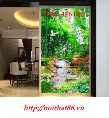 Tranh gạch men phong cảnh thiên nhiên HP0273