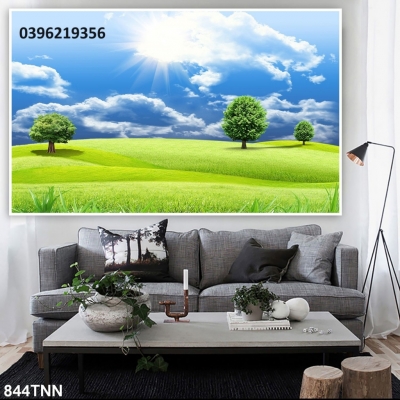 Tranh phong cảnh thiên nhiên đẹp trang trí 3d