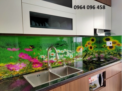 Tranh gạch 3d ốp bếp - 588HL