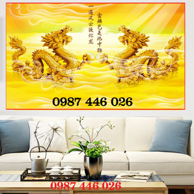 Gạch tranh rồng phụng HP9283