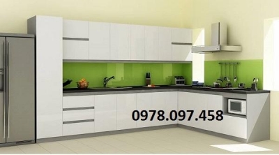 Tranh kính ốp bếp