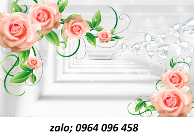 Tranh gạch 3d hoa ngọc - FDS4