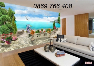 Tranh ốp tường 3d trang trí