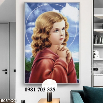 Tranh gạch công giáo trang trí