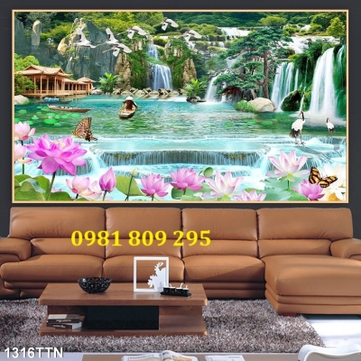 Tranh gạch ốp tường , gạch ốp tường phong cảnh đẹp