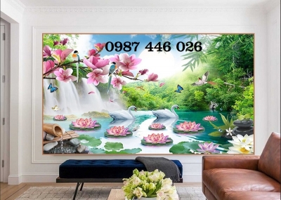 Tranh gạch 3d phong cảnh HP7242