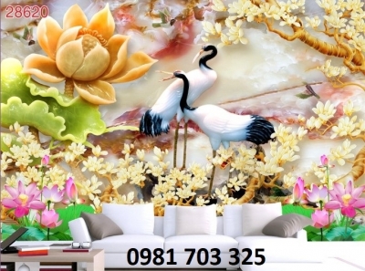 Tranh sứ ngọc 3D-gạch tranh trang trí