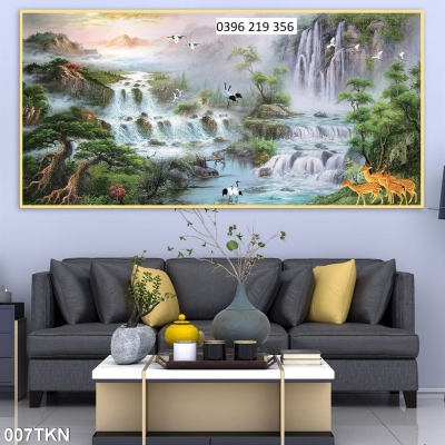 Tranh gạch men 3D ốp lát tường