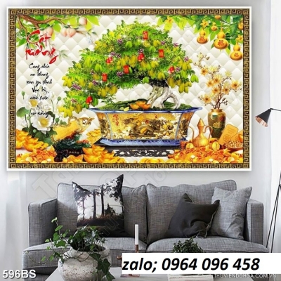 Tranh gạch 3d cây cảnh - SXNN95