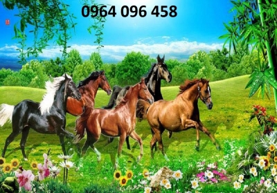 Tranh gạch 3d mã đáo thành công - CVNN04