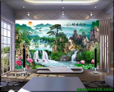 Tranh gạch men - tranh phòng khách