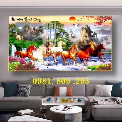 Tranh gạch ốp tường trang trí 3d HN9393