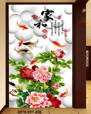 Tranh gạch khổ dọc