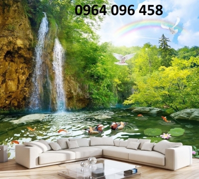 Tranh gạch 3d ốp tường ngoài trời - FSX332