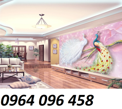 Tranh gạch 3d ốp tường phòng khách - phòng ngủ - FVC65
