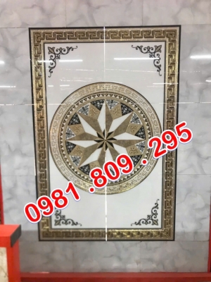 Thảm gạch trang trí phòng khách HN929