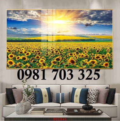 Gạch tranh phong cảnh 3D ốp tường