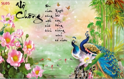 Tranh gạch 3d cá chép - DXCV43
