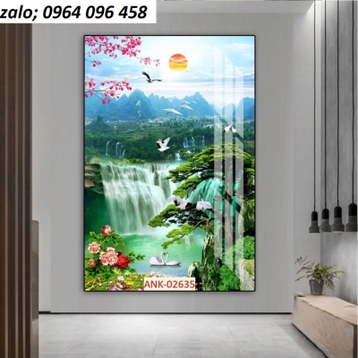 Tranh gạch 3d - gạch tranh 3d phong cảnh - 3899VB