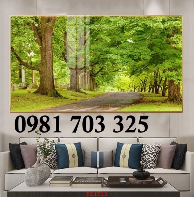 Tranh gạch đẹp phong cảnh trang trí