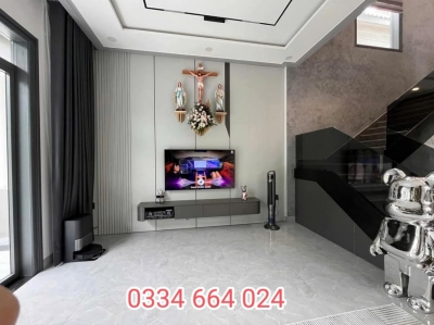 Tấm ốp tường sợi than tre hiện đại cao cấp