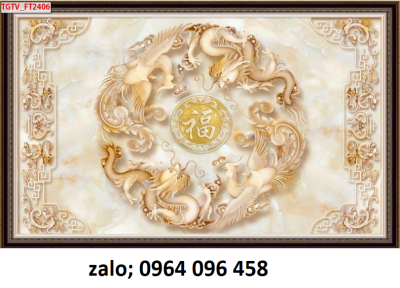 Tranh gạch 3d ho sứ ngọc - XBC33
