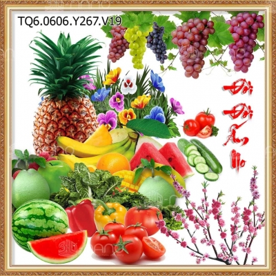 Tranh gạch 3d ốp bếp - gạch tranh 3d ốp bếp - GBV09