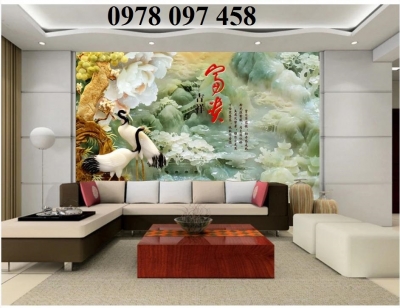 Tranh gạch 3D - tranh tùng hac