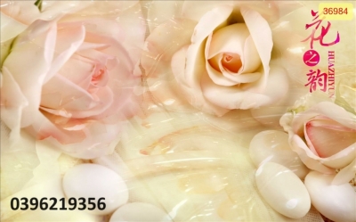 Tranh gạch men giả ngọc đẹp
