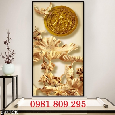 Gạch tranh hoa sen