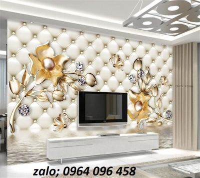 Tranh gạch 3d phòng khách - XB55