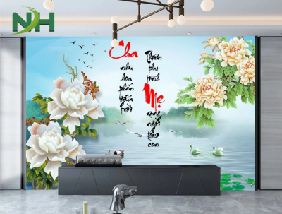 Tranh gạch 3d ốp nhà mồ - BXC33