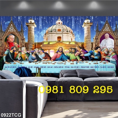 Gạch tranh 3d - mẫu tranh công giáo, chúa