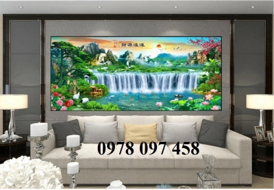 Gạch tranh phong cảnh