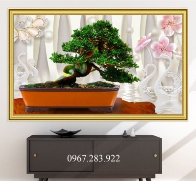 Gạch trang trí cây cảnh