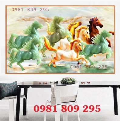 Tranh gạch mã đáo thành công