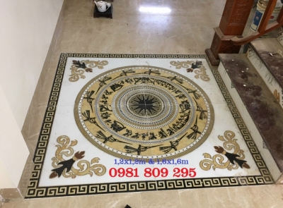 Thảm gạch chiếu nghỉ vuông