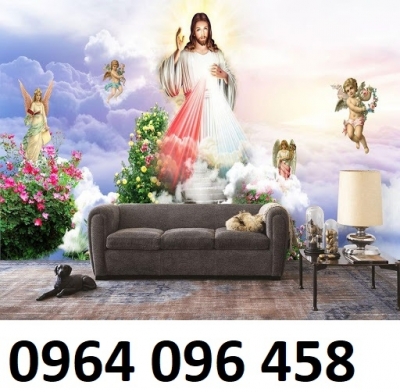 Tranh gạch 3d tranh thiên chúa - SCX63