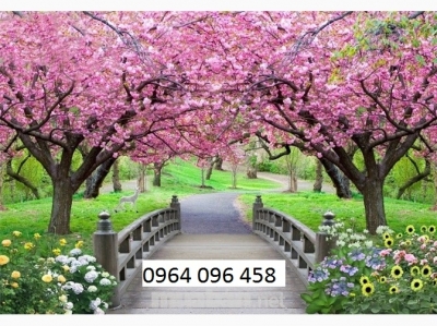 Tranh gạch hoa anh 3d - GCXM544