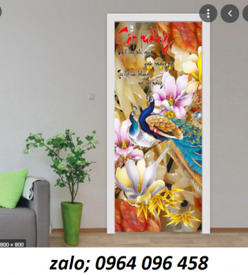 Tranh gạch 3d chim công - KHD3