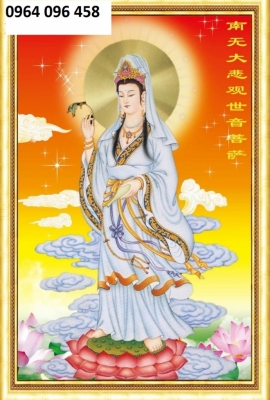Tranh gạch ốp tường hình phật - GCF43