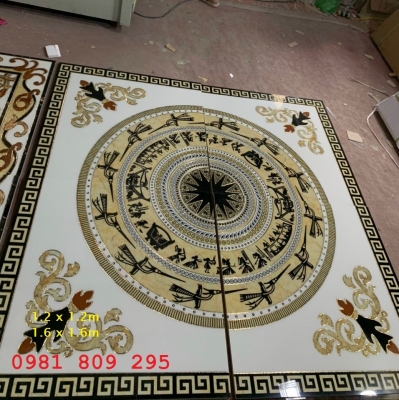 Gạch thảm vuông lát hiên nhà